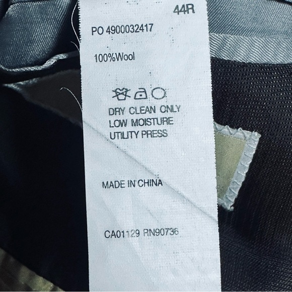 Michael Kors 100% Wool Blazer Suit Jacket Mens 44R Brown Single-Breasted Lined - Picture 7 of 10